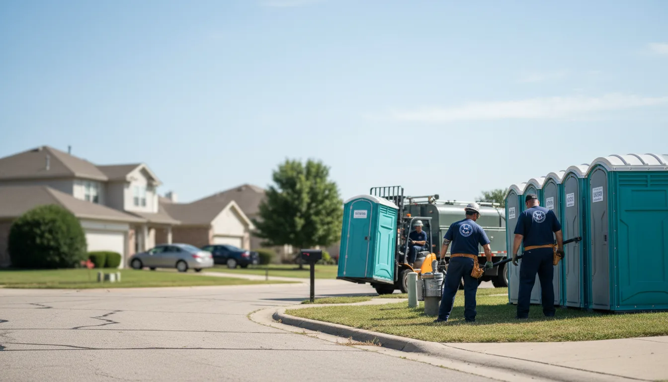Porta Potty Rental in Woodsfield, OH near me